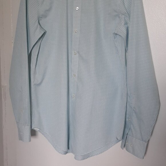 ck Calvin Klein Mens Dress Shirt No-Iron 15.5 34/35 - Picture 3 of 10